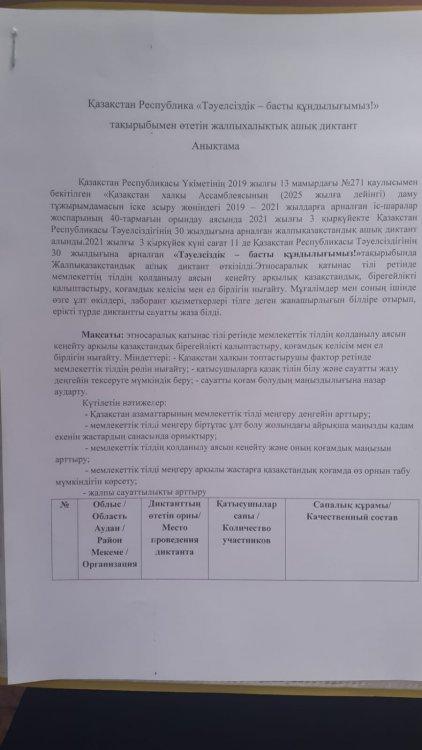 Тіл мерекесінің өткізілуі.