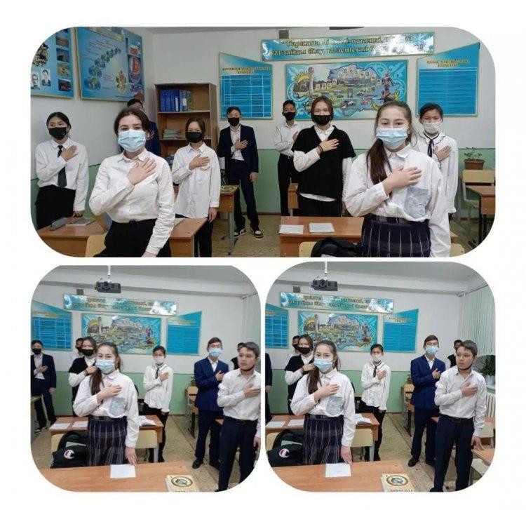 Мемлекеттік Гимн ұйымдастырылып өткізілу өз жалғасын табуда.