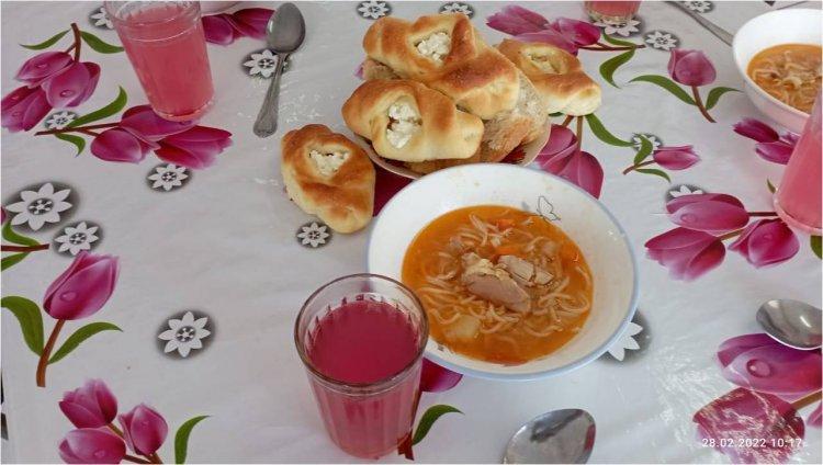 Ас мәзірі.