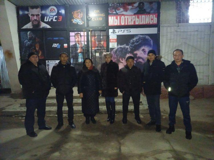 17-18 мейрам күндерінде өткізілген рейд жұмыстары