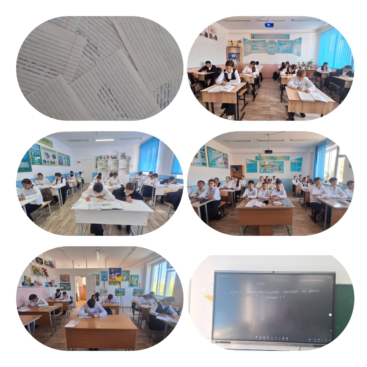 №22 жалпы орта білім беретін мектебінде 5 қыркүйек күні 8-10- сыныптар арасында "Ауыл шаруашылығы санағы не үшін қажет?" тақырыбында эссе жазу сағаты өтті.